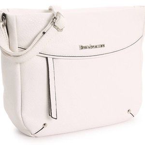 Poi crossbody from Enzo Angiolini Purse White new